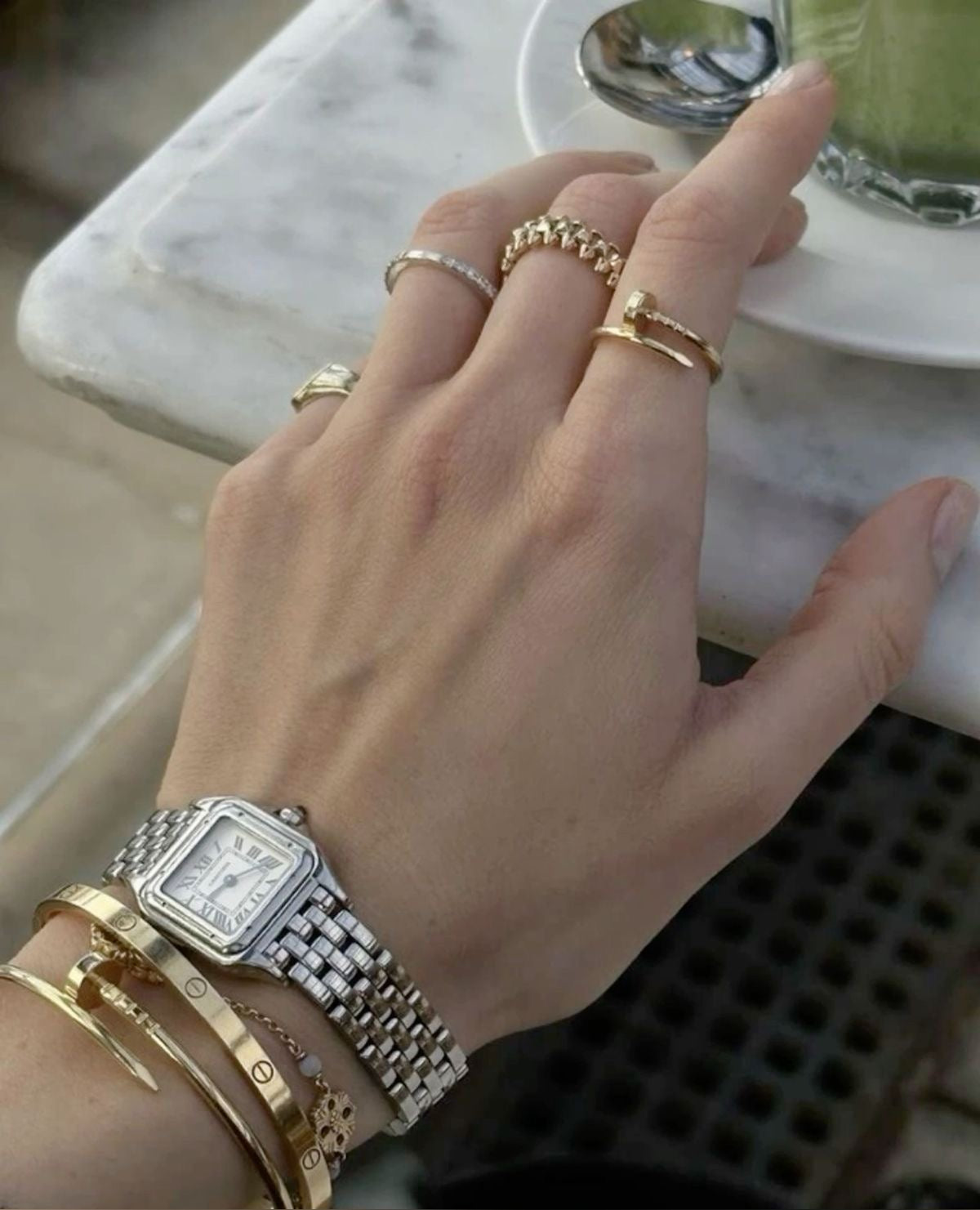 Relógio Inspiração Cart Panth Mini