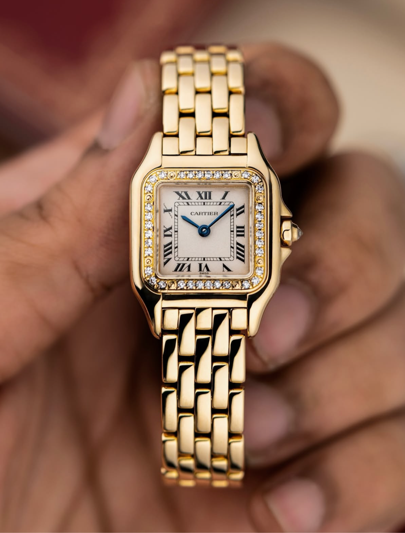 Relógio Inspiração Cart Panth Mini