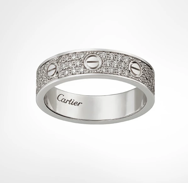 Anel Inspiração Cart Cravejado Premium