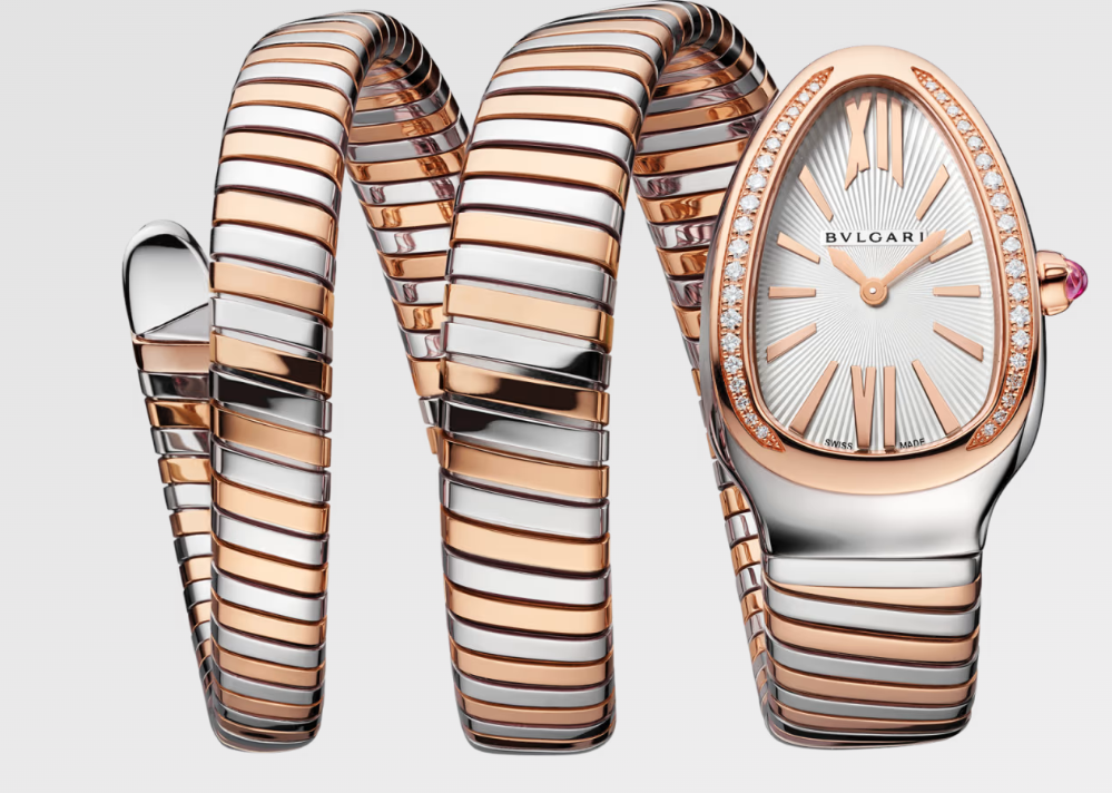 Relógio Inspiração BV Serpente Rose