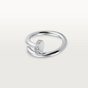 Anel Cart Prego Ponta Cravejada