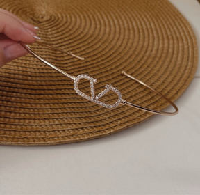 Conjunto Valentino Cravejado em Zircônias