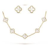 Kit Choker + Brinco 5 Trevos Virginia