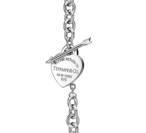 Colar Tiff Coração e Flecha