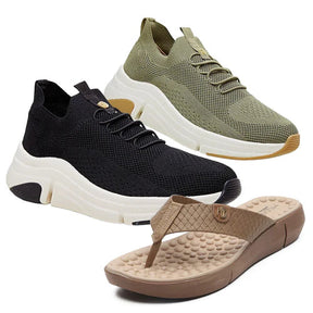 Tênis Ortopédico + Chinelo Massageador [Mega Oferta]