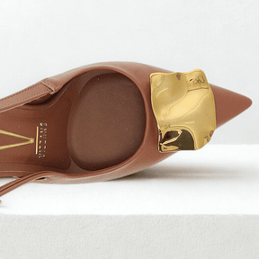 Scarpin Slingback  Pelica Vizzano